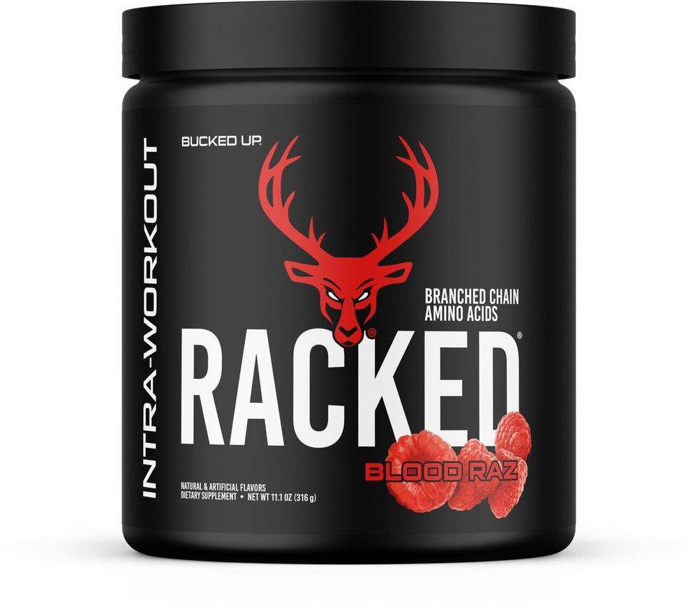 Bucked Up Racked Blood Raz | Intra Workout 10.15 Ounce (Pack of 1),