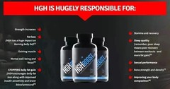 HGH BOOST Human Growth Hormone Muscle build Lean Fat Burn Sex, Free Shipping