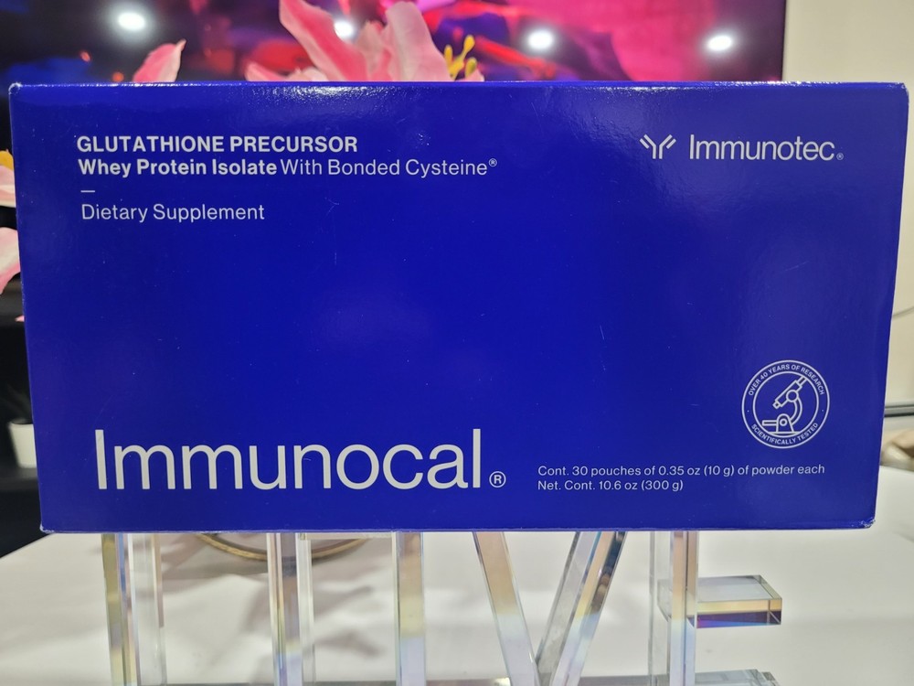 Immunocal Classic Blue Regular Glutathione Precursor, 30 Pouches fast shipping..