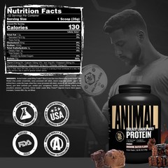 Animal Whey Isolate Whey Protein Powder – Isolate Loaded for Post Workout and Re