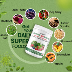 All 5 Collagen Bone Broth MCT Superfood Reds Greens Probiotic Prebiotic Powders