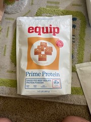 (FREE SHIPPING) Equip Prime Protein Grass-Fed Beef Isolate Powder