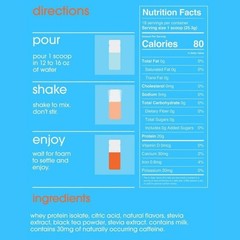 Clear Whey Protein Isolate Grass Fed Strawberry Lemon 2 Flavor Bundle 36 Serv