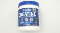 8/2027, Orgain Creatine Monohydrate, 8.82 OZ.