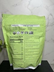 Truvani Organic Plant-Based Protein Powder Matcha Vegan 11oz 10 Serv Exp 10/26