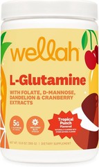 Tropical Punch L-Glutamine Powder, 50 Servings – GMP Certified Quality