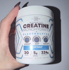 Creatine + Electrolytes Icy Blue Raspberry 324g Exp12/2028