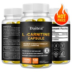 Acetyl L-CARNITINE Capsules 1000 mg Fat Burner Energy / Metabolism Booster