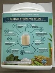 Sunwarrior Collagen Building Protein Peptides, Salted Caramel Vegan 1.1 LBS/500g