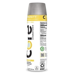CORE Hydration+ Immunity Lemon Vitamin C & Zinc Enhanced Water 23.9oz Pack of 12