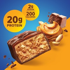 Pure Protein Chocolate Peanut Butter Bars – 20g Protein, Gluten Free