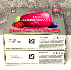 WATERDROP BERRY MICROLYTE Drink Cubes [2] ~ Best By 4/2026