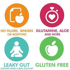 Doctor Danielle Gut Assist – Leaky Gut Repair Supplement Powder – Glutamine A…