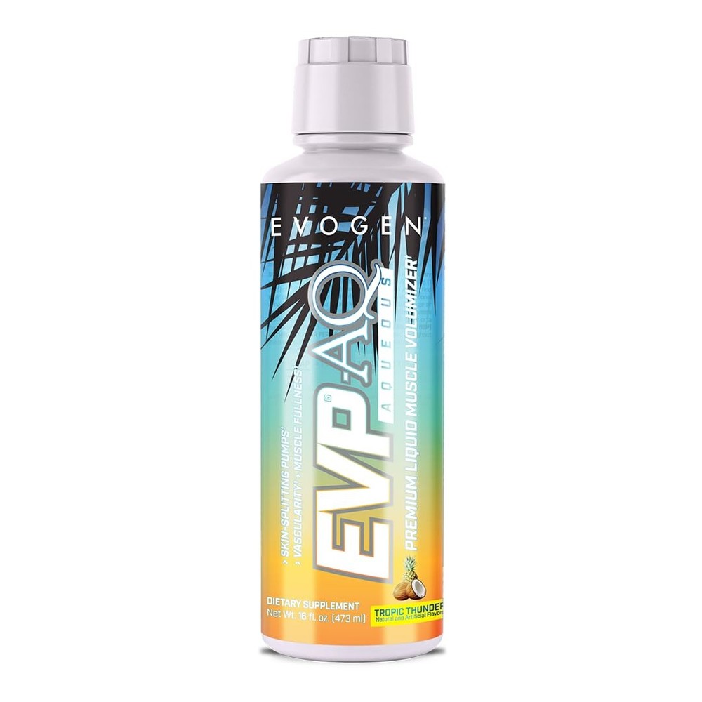 Evogen EVP AQ – Liquid Glycerol Muscle 16 Fl Oz (Pack of 1), Tropic Thunder