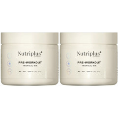 X2 Nutriplus+ Pre-Workout Tropical Mix Powder 200g | Energy Focus Performance