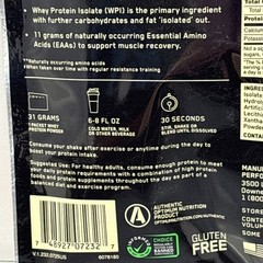 9X Optimum Nutrition Gold Standard 100% Whey Protein Powder 1 SERV STRAWBER B95