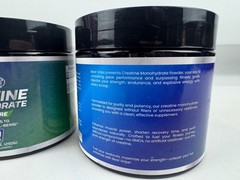 Bear Grips Pure Creatine Monohydrate Powder 50 Servings of Instantized Creatine