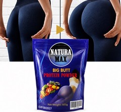 NATURA MAX Big Butt Protein Powder 500g/ Weight Gain &Hip Enhancement Supplement