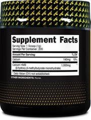 Primaforce HMB Supplement Powder (200g) (Unflavored)