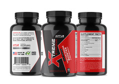 Testosterone Booster Pre Workout Nitric Oxide L arginine Men’s ANTLS SUPPLEMENTS