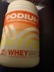 Podium Nutrition Whey Protein Powder Chocolate Brownie EXP. 1/2026
