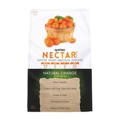 Nectar Naturals 2 Pound Whey Protein Isolate Sweet Delicious Lactose Gluten Free
