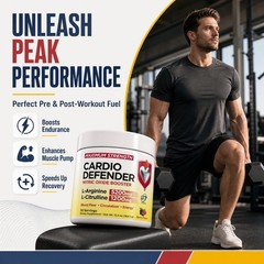 3 Pack L-Arginine 5200mg & L-Citrulline 1200mg Nitric Oxide Booster for Blood Fl