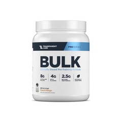 Transparent Labs BULK Pre-Workout Peach Mango 30 Servings Lot of 3 Exp 11/26