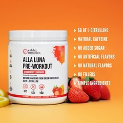 Alla Luna- strawberry lemonade Pre Workout