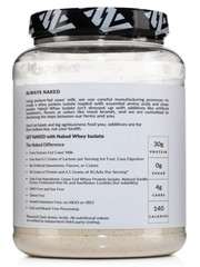 NAKED Vanilla Whey Isolate Protein, Grass-Fed, 24 Servings