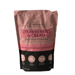 Just Ingredients — Strawberries & Cream Protein Powder, 2.2 Lbs