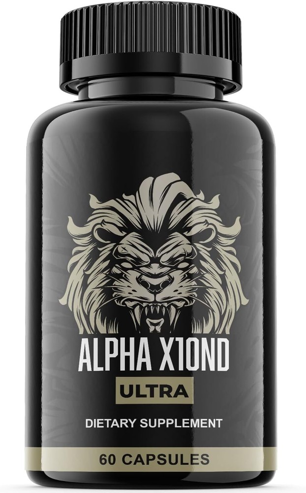 Alpha X10ND Ultra Pills – Alpha X10ND For Male Vitality Support ORIGINAL -1 Pack