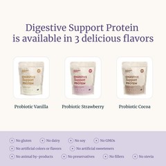 BETHANY’S PANTRY Digestive Support Protein Powder Vegan Pea Protein 25 g