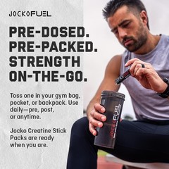 Creatine Monohydrate Stick Packs Pure Micronized Travel Size Powders for Men…