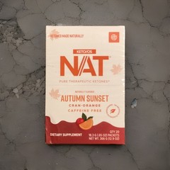 🔥 Pruvit KETO OS NAT AUTUMN SUNSET CRAN – ORANGE CAFFEINE FREE 20 PK.