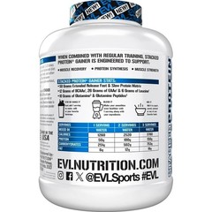 Evlution Nutrition Stacked Protein Gainer – 50g Protein Per Serving- 6lb