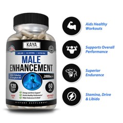 Male Enhancement + Energy Endurance – 30 To 120 Capsules Muscle Growth
