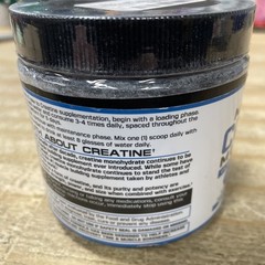 Sheer Strength Labs Micronized Creatine Monohydrate Powder Unflavored, 12/2024