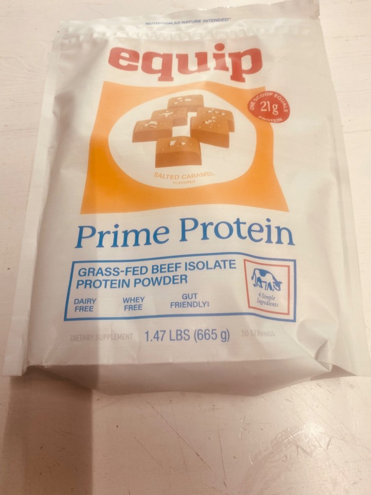 Protein Powder Beef Carnivore Isolate Paleo Keto Salted Caramel Equip Foods