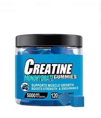 Sugar Free Creatine Monohydrate Gummies -5g of Creatine Monohydrate 150 Count