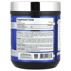 ALLMAX Nutrition Citrulline Malate 2:1 Powder, 300g (10.58 oz), 2-Pack