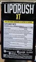 DUAL IMPACT STACK 2-in-1 Fat Loss – LipoRush XT 60 Capsules / CENSOR 90 Softgels
