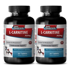 Pre Workout – Super Strength Supplements – L-CARNITINE 500mg – Amino Acid 2 Bot
