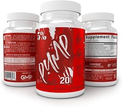 5% Nutrition Code Red Pump – Low Stim Pre Workout & Nitric Oxide Booster – 100ct