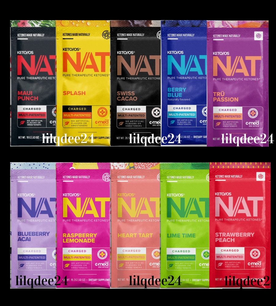🔥 Pruvit Keto OS NAT Ketones Pick Your 10 pack ⚡️Trusted Seller Exp 2025