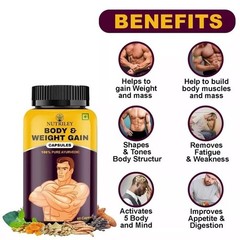BODYBUILDER MASS GAINER CAPSULE FOR MUSCLE & WEIGHT GAIN 60 Caps USA