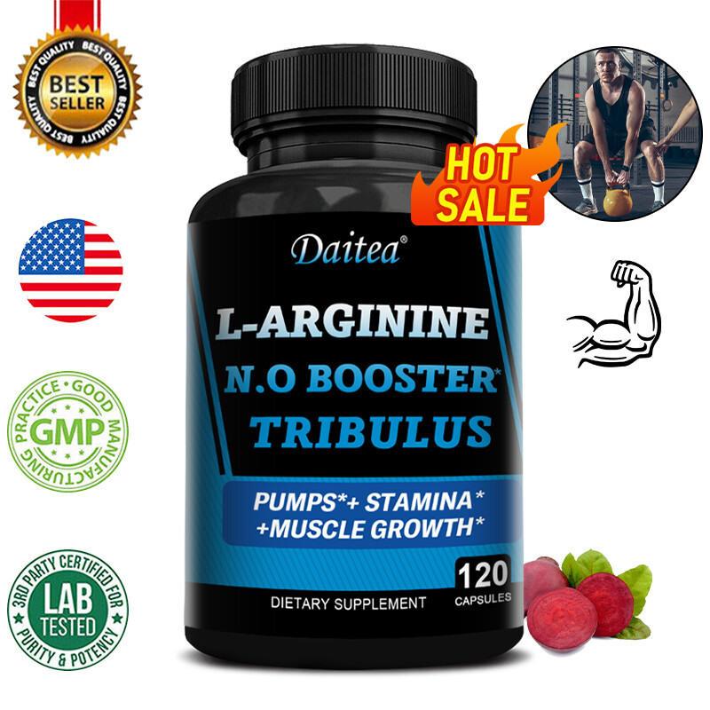 L-Arginin AAKG Nitric Oxide, L-Citrulline, Tribulus, Men’s Health Support