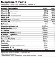 GLOBAL FORMULAS BIOPUMP’D 30 Servings Extreme Vasodilation Complex Intense Pumps