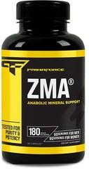 PrimaForce ZMA Dietary Supplement, 180 Capsules, Non-GMO & Gluten-Free