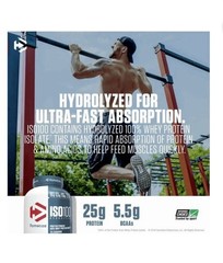 Dymatize ISO100 Hydrolyzed Whey Gourmet Vanilla 20 Servings